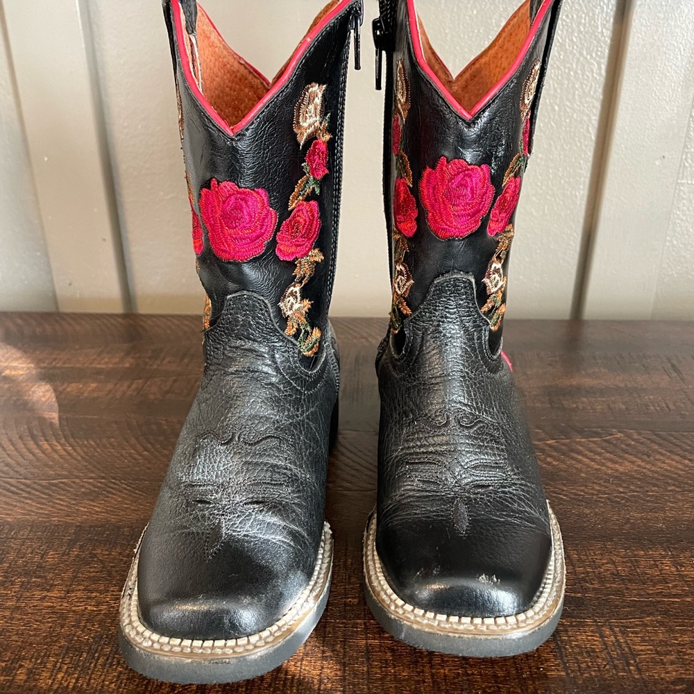 CHAPARRAL Floral Boots. Size 11 - Picture 3 of 9